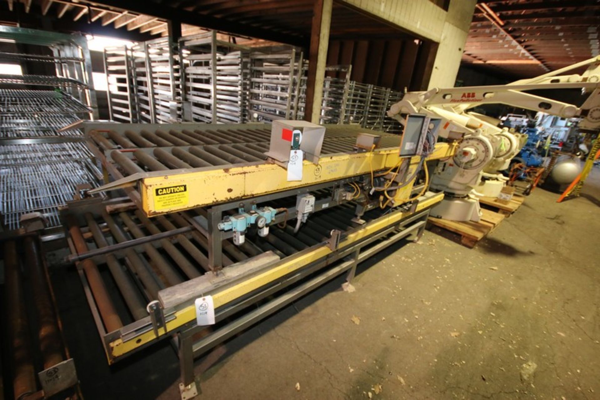 4-Sections of Conveyor, Including (3) H & CSRoller Conveyor, 3-Sections Aprox. 124" L x 54" W x - Image 2 of 6