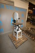 Delta Vertical Band Saw,Aprox. 16" L x 16" W Working Table, with Motor (NOTE: Sold Without Blade--