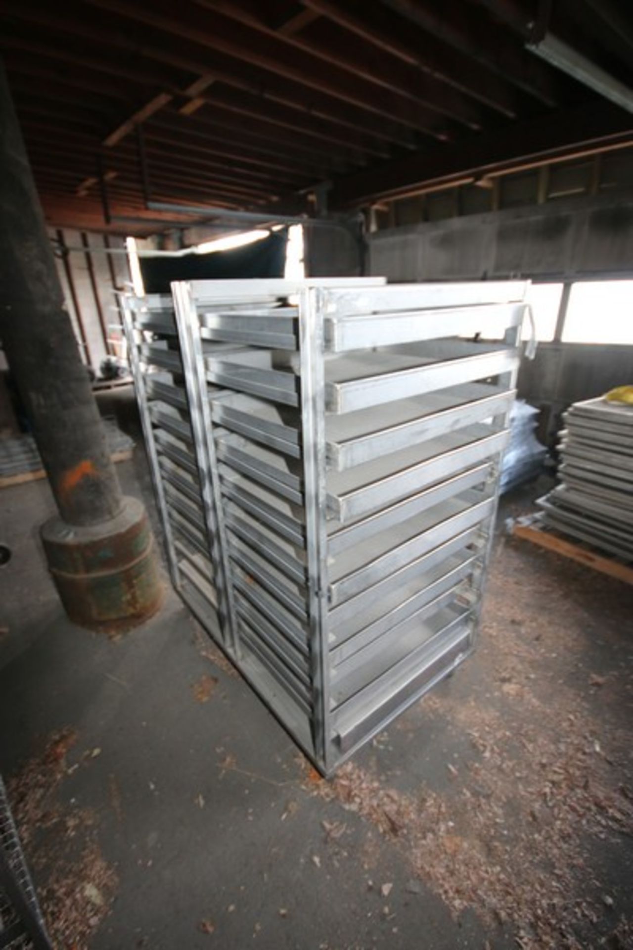 (1) Portable S/s Bakery Rack with (11) Positions,Overall Dims.: Aprox. 49" L x 32" W x 64" H, - Image 4 of 5