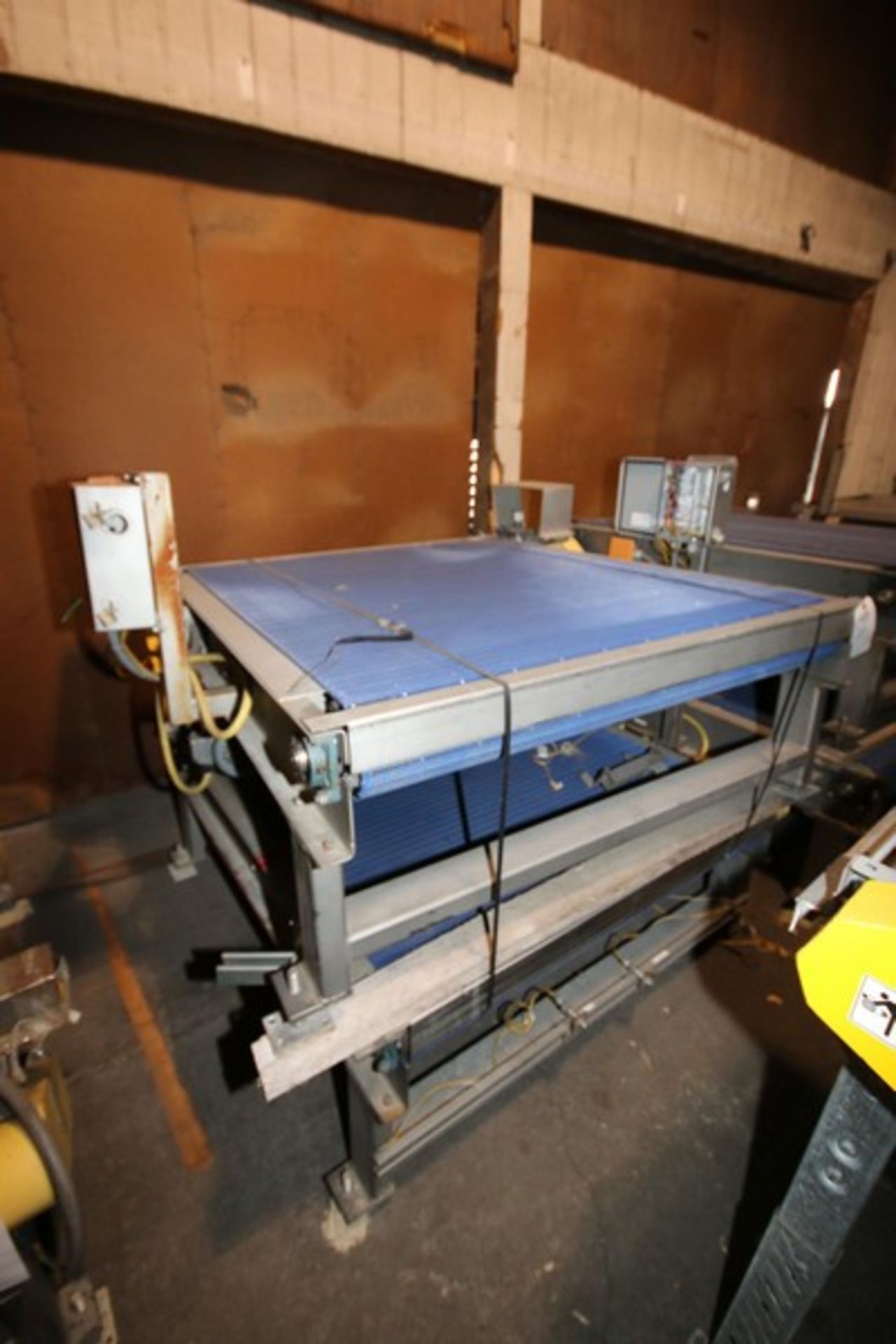 6-Sections of H&CS Conveyors, Overall Dims.:Aprox. 60" L x 64" W x 36" H, with Plastic Blue Belt, - Image 3 of 7