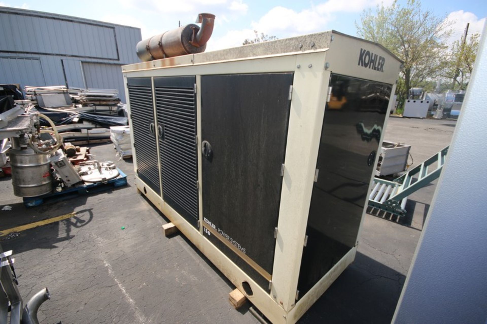 2008 Kohler Power System 150 Natural Gas Standby Generator, M/N 150RZGB, S/N 2207194, 188 KVA, - Image 3 of 13