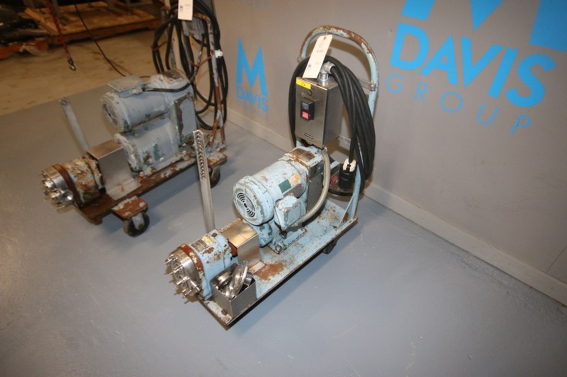 Waukesha 1/2 hp Positive Displacement Pump,Size 3, S/N D078527 SS, with Aprox. 1" Thread Type - Image 5 of 8