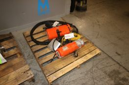 CM Electric Hoists,M/N B, S/N L6301SQ, 110-120 Volts, with 1/4 hp Motor, with Hooks (INV#71033)(