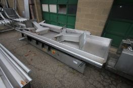 Key Iso-Flo S/S Shaker Deck,M/N 427267-1 & 99-46420-2, with (4) Leg Mounted, Deck Dims.: Aprox. 128"