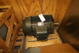 Toshiba 40 hp Motor,1180 RPM, Frame #364T, 230/460 Volts, 3 Phase(INV#77999)(Located @ the MDG