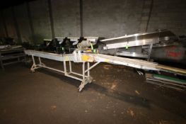 S/S Straight Section of Conveyor, with S/S MeshDischarge Conveyor, with 3/4 hp Motor, with 1750