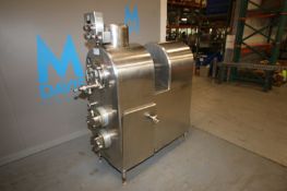 P.M.S. S/S Single Barrel Ice Cream Freezer,with (2) Positive Displacement Heads, with Aprox. 2-1/