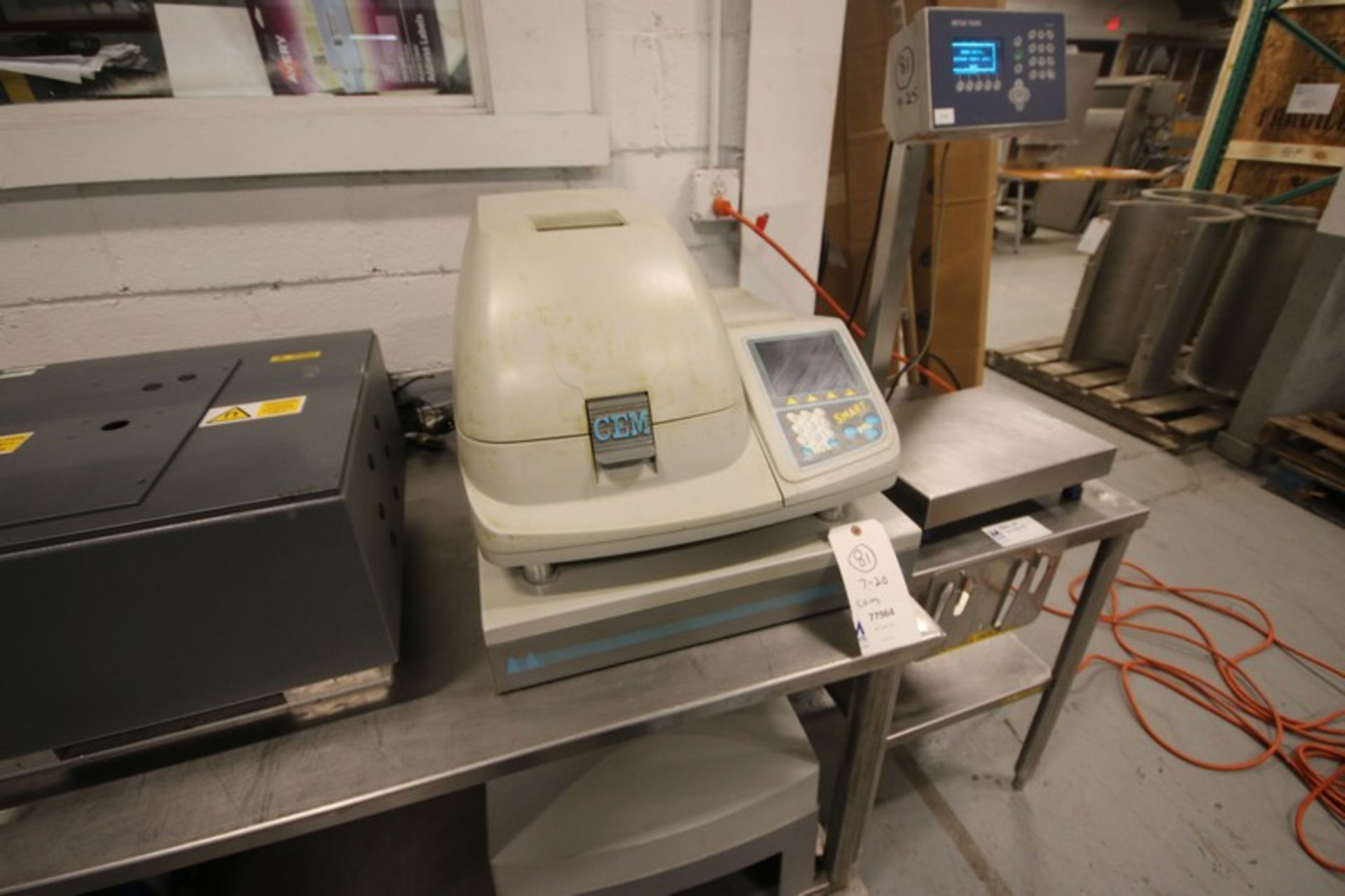 CEM Smart System 5 Microwave Solids Analyzer,M/N 907075, S/N SL5602, with Accessories(INV#77964)(