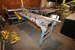 Straight Section of Power Conveyor, with Leeson1/2 hp Motor, Overall Dims.: Aprox. 97" L x 4' W x 4'