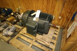Toshiba 40 hp Motor,1160 RPM, Frame 364T, 460 Volts, 3 Phase (INV#78002)(Located @ the MDG