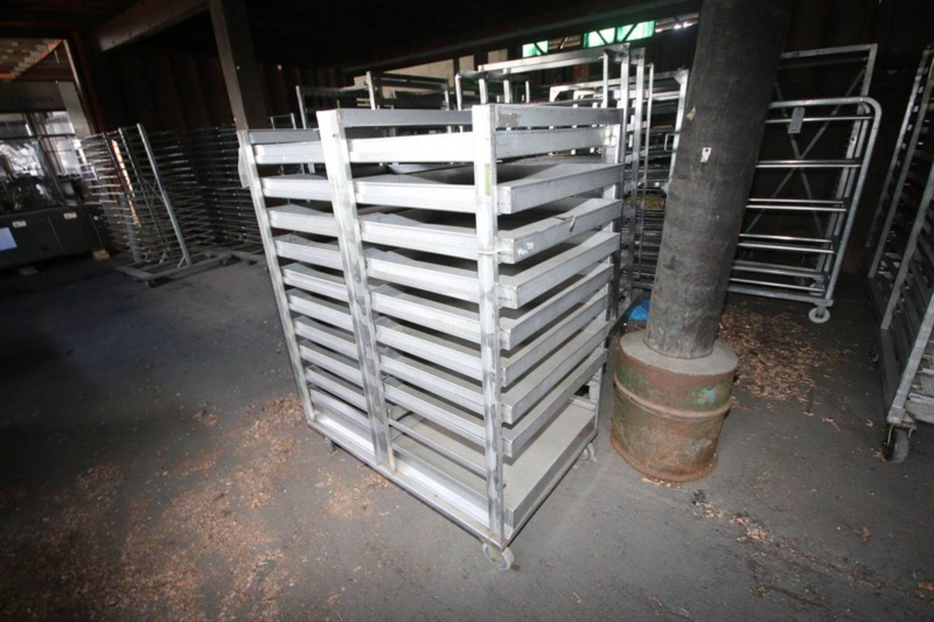 (1) Portable S/s Bakery Rack with (11) Positions,Overall Dims.: Aprox. 49" L x 32" W x 64" H, - Image 2 of 5