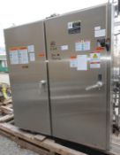 75" L x 82" H x 18" D S/S 2 - DoorControl Cabinet (INV#75142)(Located @ the MDG Auction Showroom