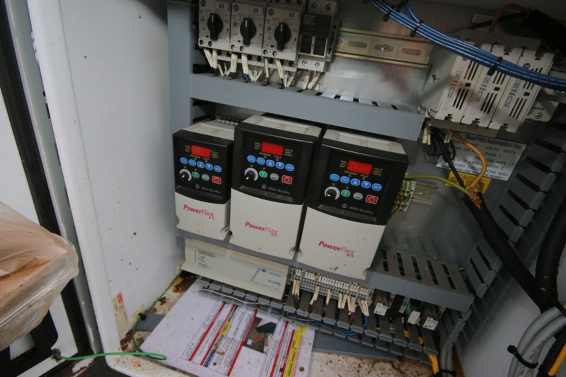 Blueprint Automation Collator,with Control Panel Containing (2) Allen-Bradley PowerFlex 40 VFDs, (1) - Image 2 of 8