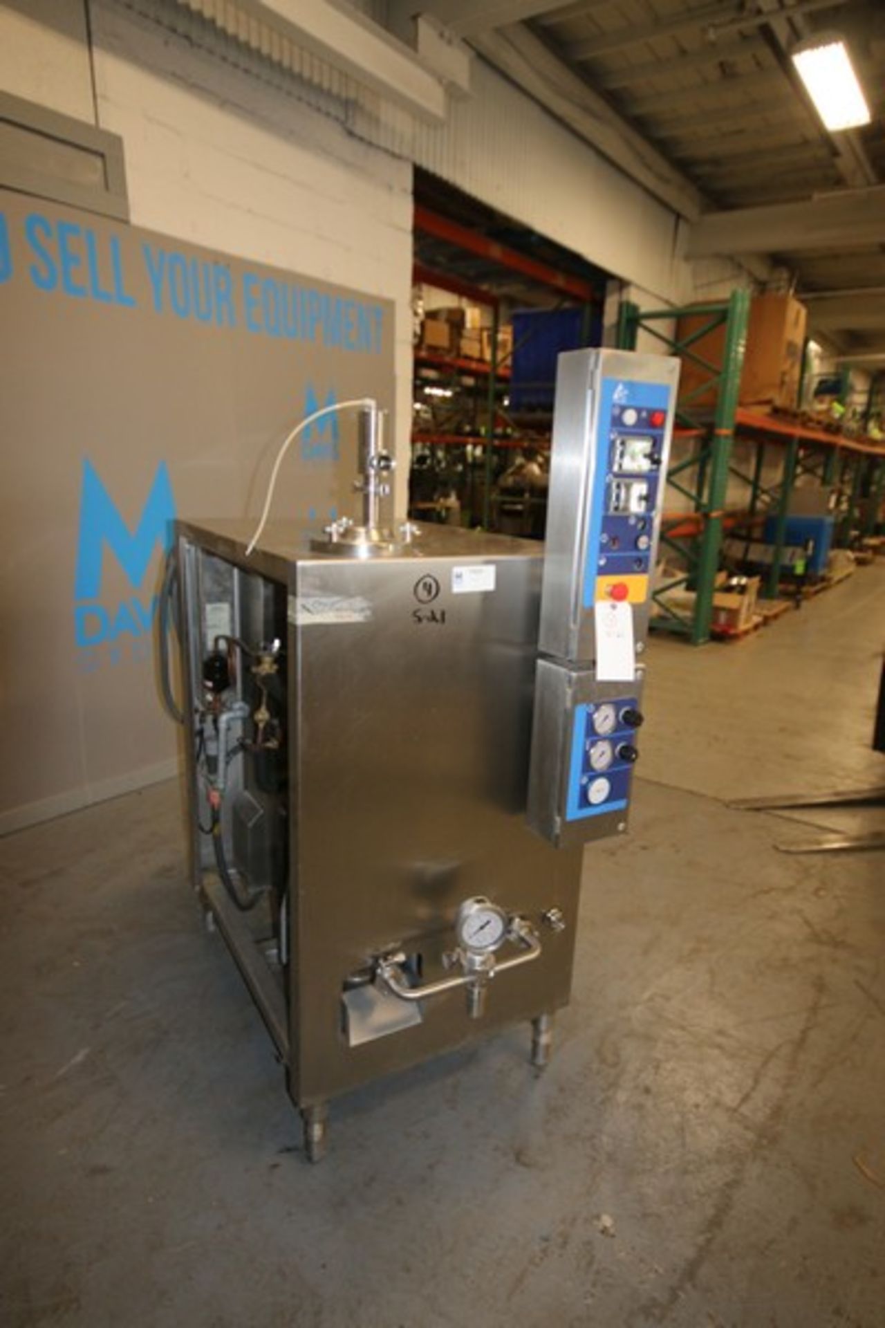 Alpha Laval / Tetra Pak Continuous S/S Ice Cream Freezer, 2003, Model Frigus 600 UL, S/N - Image 9 of 9