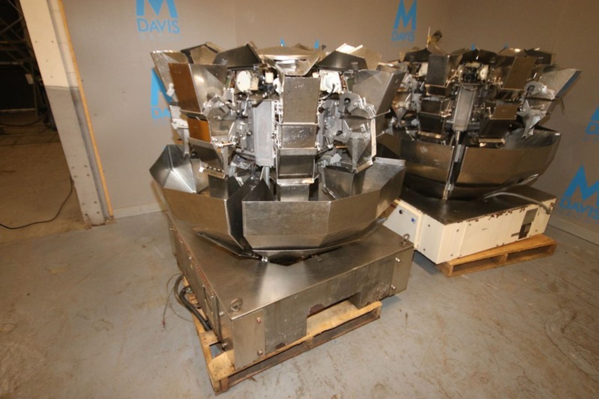 Ishida 8-Head S/S Rotary Filler Scale,M/N CCW-Z-208B-S/30-P, S/N 17017, 208 Volts, 3 Phase (NOTE: No - Image 2 of 7