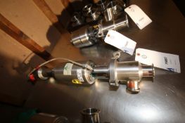 Tri Clover 1.5" 2-Way S/S Air Valve, Clamp Type(INV#79887)(Located @ the MDG Auction Showroom in