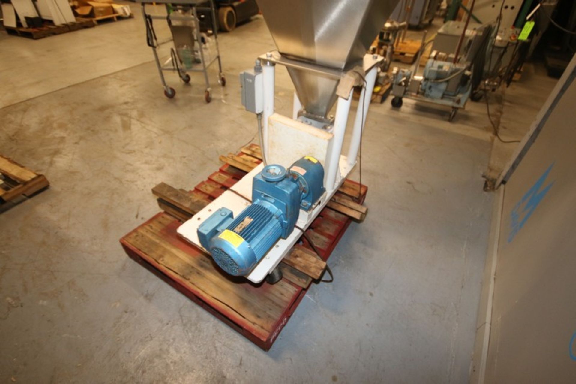 Crepeco Positive Displacement Pump,Size R3RI, S/N D-6518, with SEW-2.4-3 Variable Drive Speed Motor, - Image 9 of 13