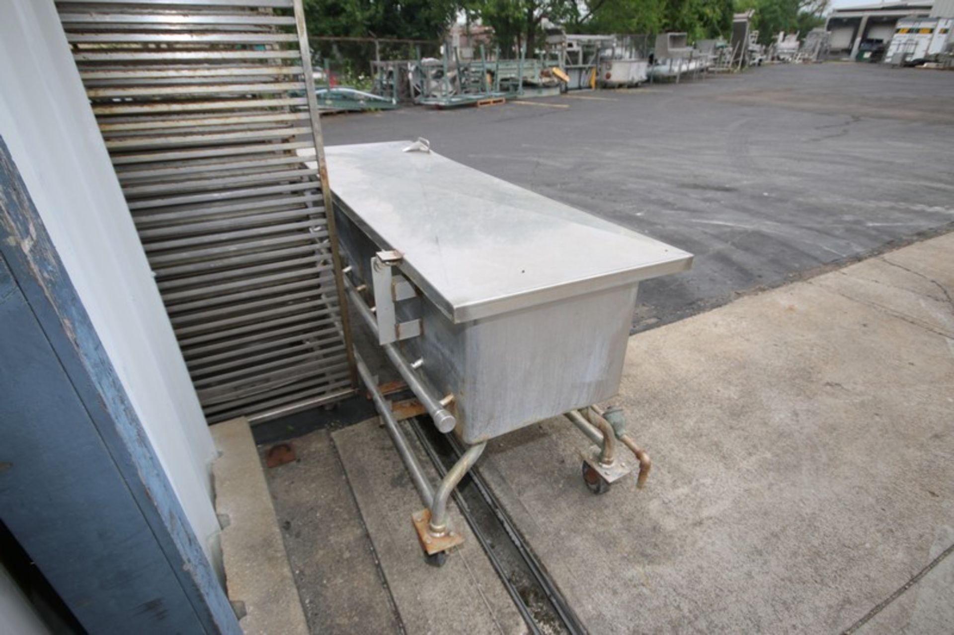 S/S Jet Spray COP Trough, with On Board Heat Exchanger, Overall Dims.: Aprox. 80" L x 38" W x 37" H - Image 4 of 6