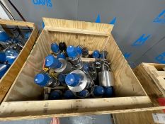 (24) GEA Assorted 2" & 6" S/S Air Valve Actuatorswith Think Tops (NOTE: Bodies Not Included;