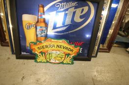 Lot of (5) Beer Prints, Includes Labatt Blue,Miller Lite, Hi Life & Sierra Nevada (INV#78222)(