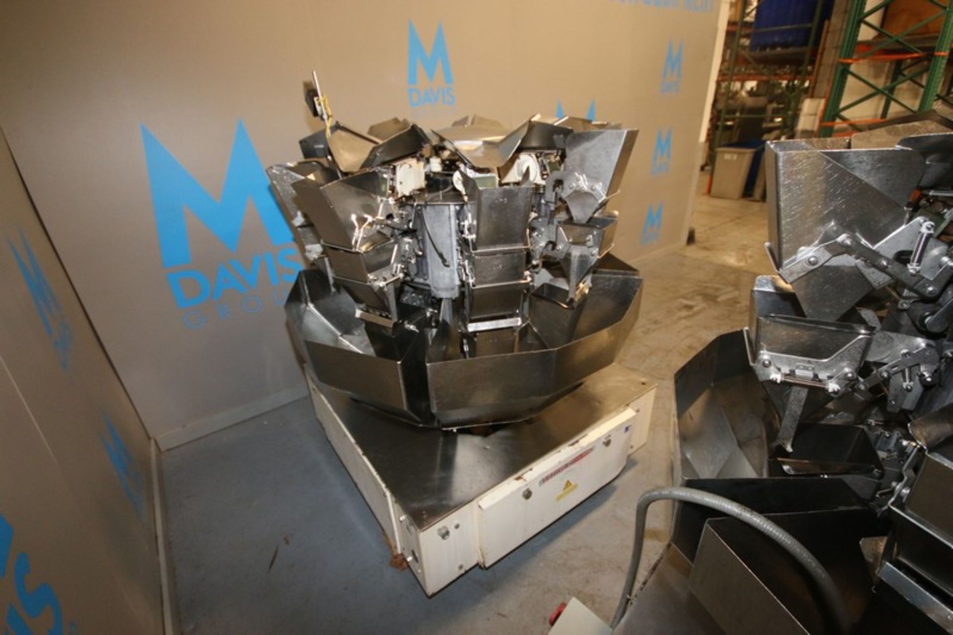 Ishida 8-Head Rotary Filler Scale,M/N CCW-Z-208B-S/30-PB, S/N 19141, 208 Volts, 3 Phase (NOTE: - Image 3 of 9