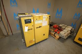Kaeser Sigma 25 hp Air Compressor,M/N AS 25, S/N 1363, 125 PSIG, 208/230/460 Volts, 3 Phase, with