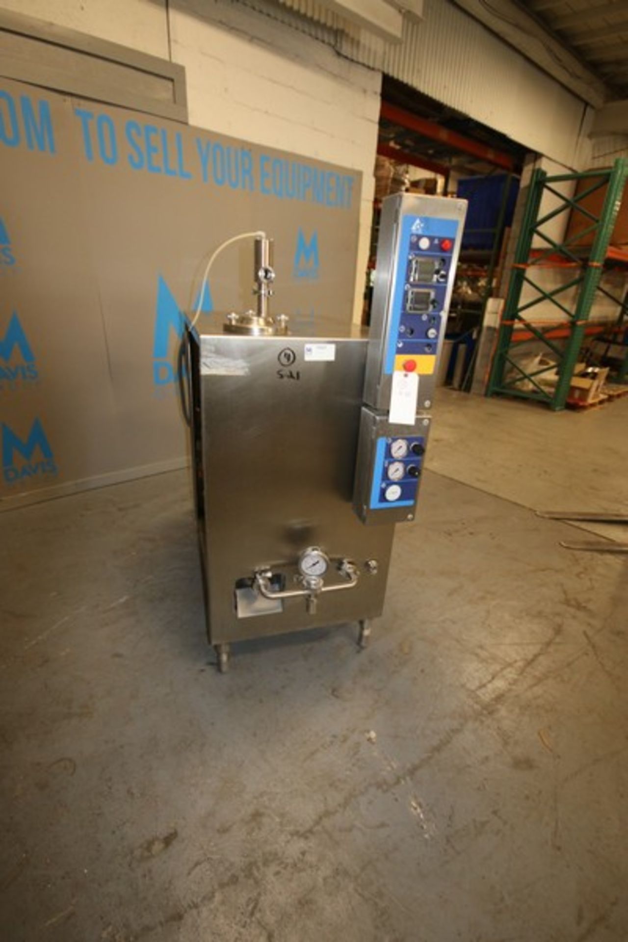 Alpha Laval / Tetra Pak Continuous S/S Ice Cream Freezer, 2003, Model Frigus 600 UL, S/N - Image 2 of 9