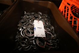 Lot of (50) 2" Assorted S/S Sanitary Grade Clamps(INV#79927)(Located @ the MDG Auction Showroom in