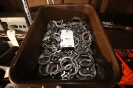 Lot of (50) 2" Assorted S/S Sanitory Grade Clamps(INV#79923)(Located @ the MDG Auction Showroom in