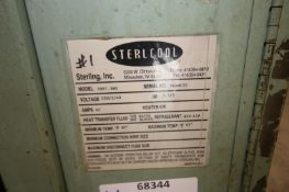 Sterlcool Chiller,Model CFP7-5WQ, SN 96D0133, 230V 3 Phase, R22 Freon, Water / Glycol, 7.5/5 hp, (