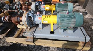 Durco 15 hp Centrifugal Pump, Model MK3 STD, with 1775 rpm, 460V 3 Phase (INV#77598)(Located @ the