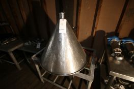 30" S/S Funnel with 3" Clamp Type Connector(INV#69868)(LOCATED AT MDG AUCTION SHOWROOM--PITTSBURGH.,