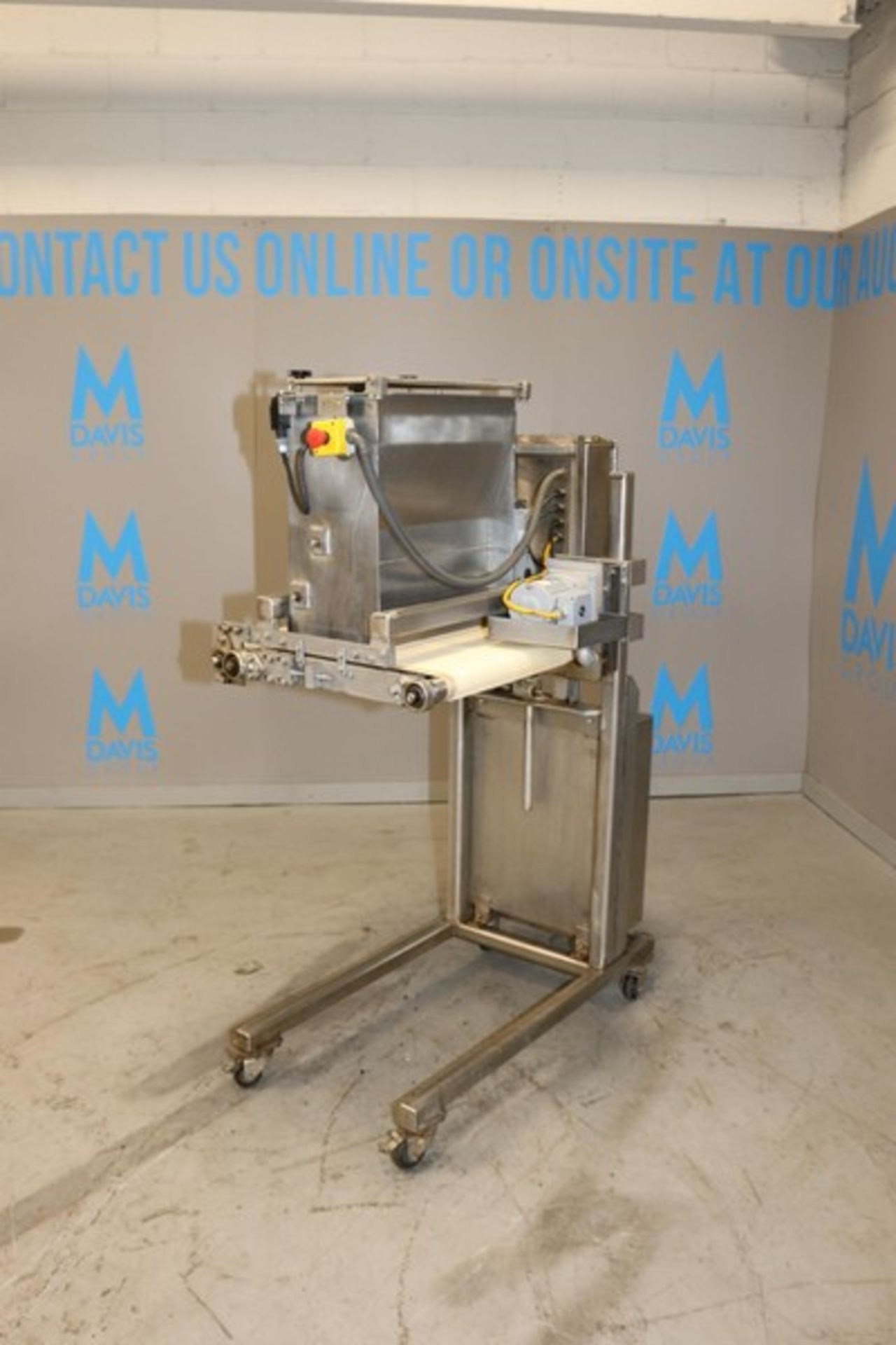 Tiefenthaler Machinery Co. S/S Dry GoodsDepositor, with Sterling 1/2 hp S/S Clad Drive, with - Image 2 of 11