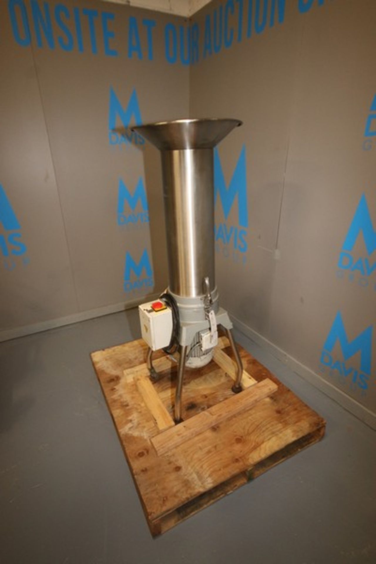 Diosna S/S Rest Bread Crusher,Type: RZ 4, Nr. No.: 104-139, 220 Volts, 3 Phase, with Bottom Mounted, - Image 3 of 9