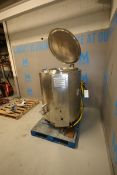 Groen 80 Gal. S/S Kettle,M/N AH-80, NAT'L BD: 37444, Max. W.P. 30 PSI @ 300 F, 115 Volts, 3 Phase,