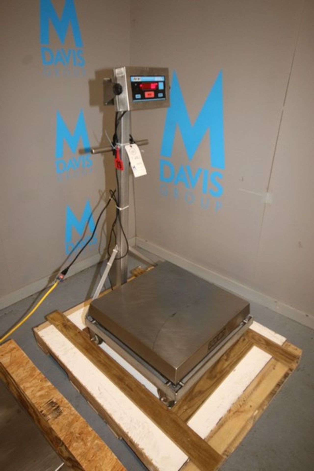 Doran S/S Digital Platform Scale,M/N 8000XLM, S/N XL845525, 115 Volts, with S/S Platform, Aprox. 24" - Image 3 of 6