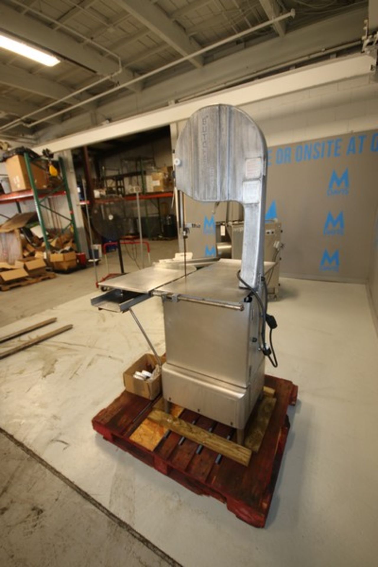 Butcher Boy S/S Vertical Meat Saw, M/N B16-F, S/N 6-22053, 203 Volts, 3 Phase, with Aprox. 36" L x - Image 3 of 9