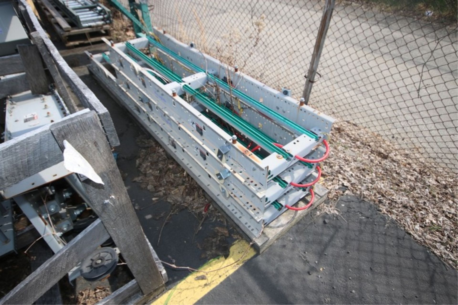 Assorted Roller Conveyor,Includes (4) Sections of Curve Roller Conveyor, with (3) Sections of - Image 3 of 7