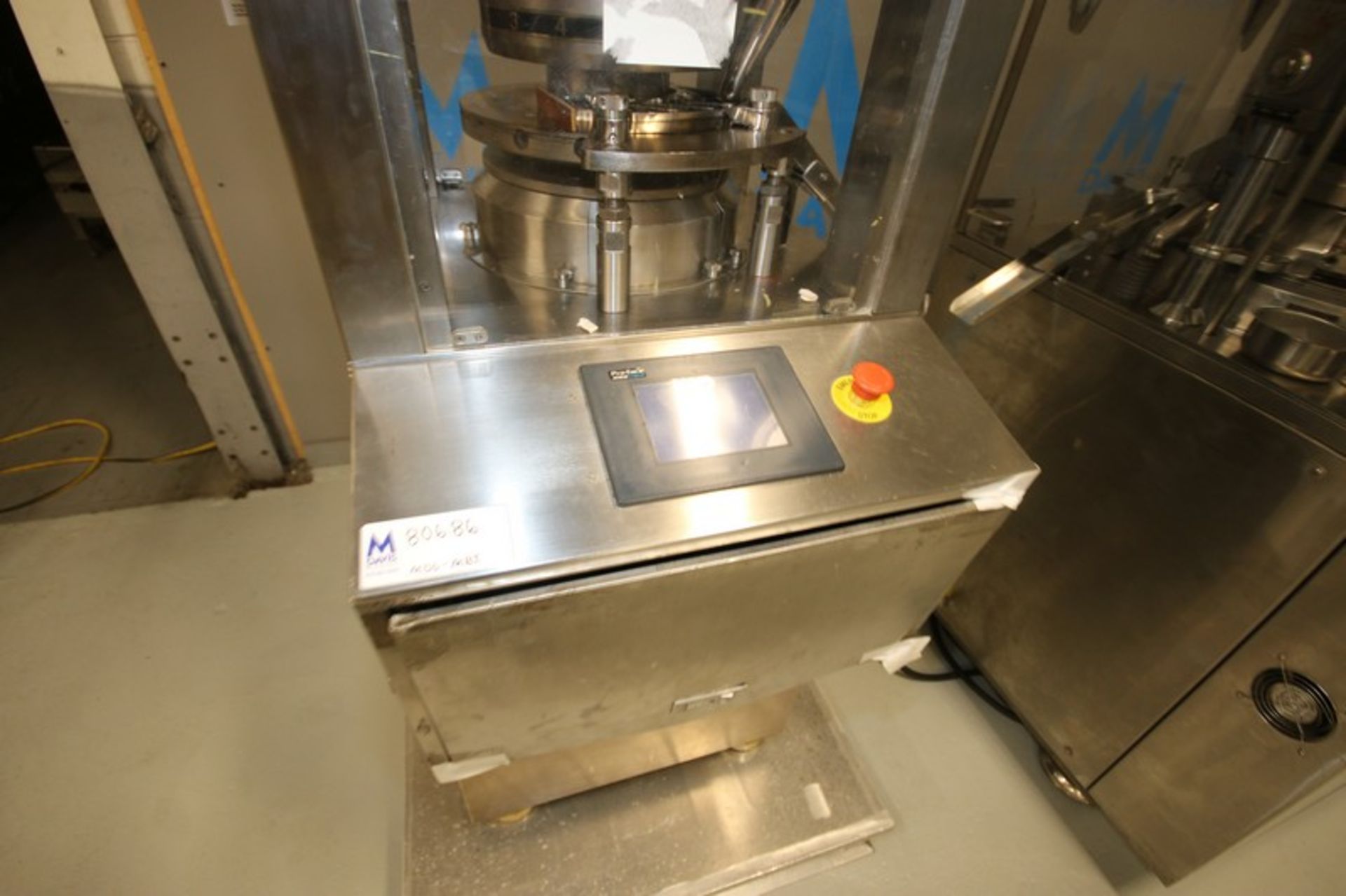 Vanguard 16-Station Tablet Press, with Pro-Face Digital Display, with (2) S/S Discharge Chutes, Moun - Image 3 of 15