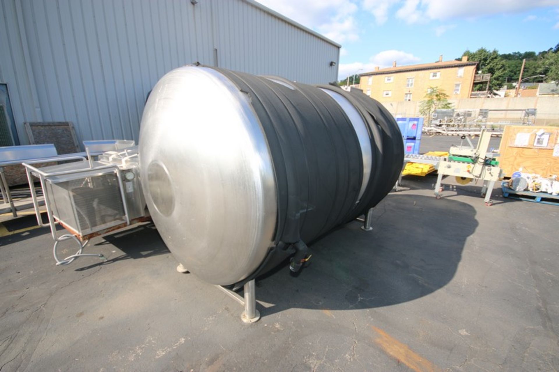 HDP Brewing System Aprox. 1,500 Gal. S/S JacketedTank, M/N CONDITIONING VESSEL 45 HL, S/N CV45 - Image 5 of 11