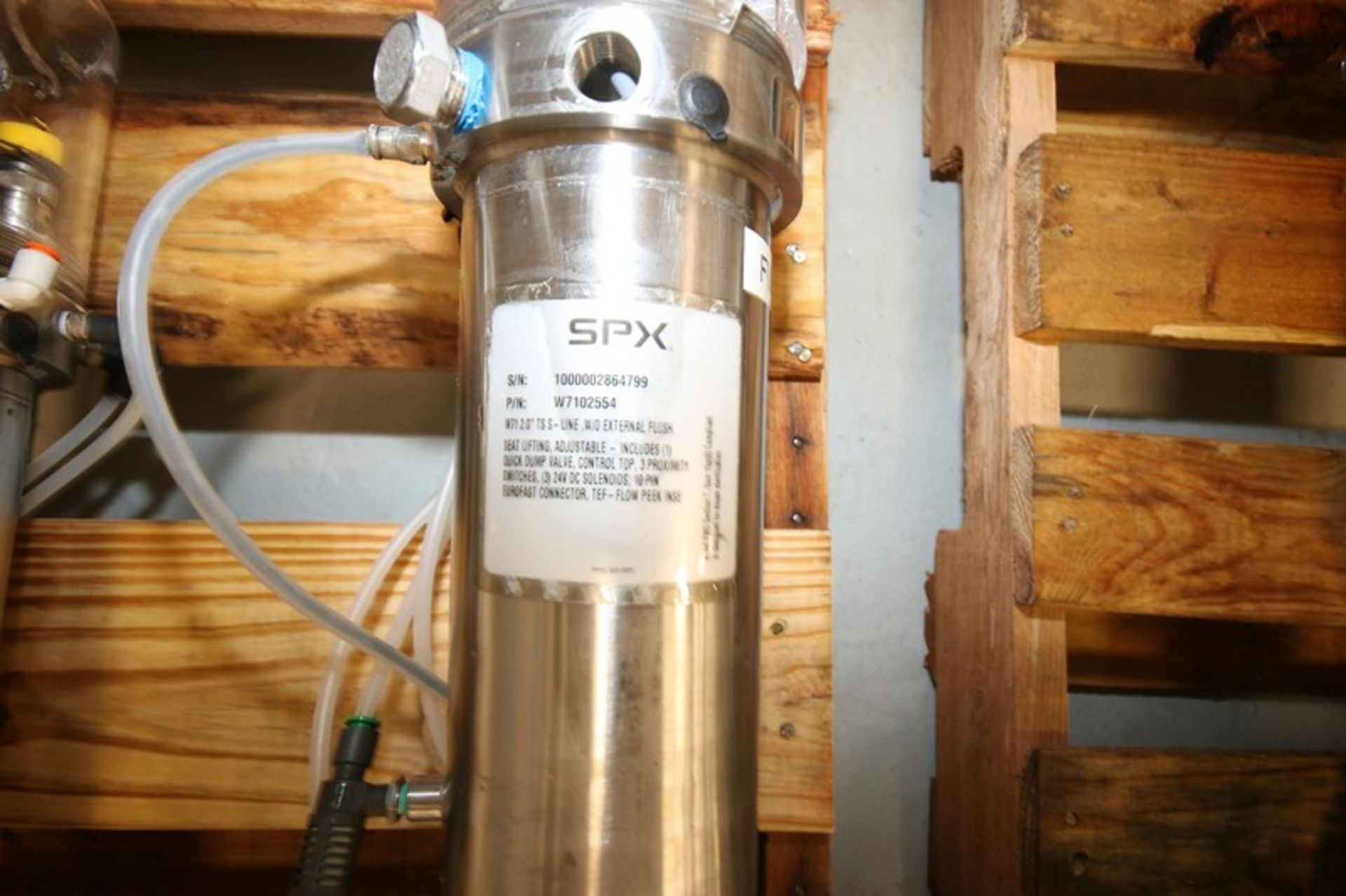 (3) SPX Aprox. 2" S/S ThinkTop Air Valves,with (2) 2-Way Style, & (1) 3-Way Style (INV#80553)( - Image 4 of 6