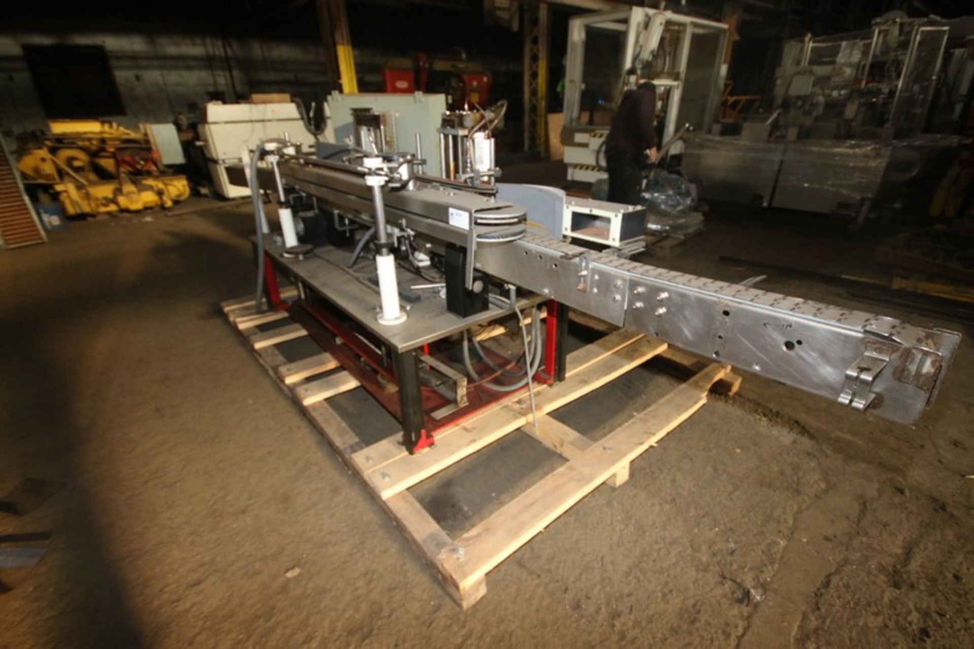 S/S Rotary Sealer,Set-Up with Aprox. 3" Round Product Size Change Plate, with Allen-Bradley - Image 3 of 4