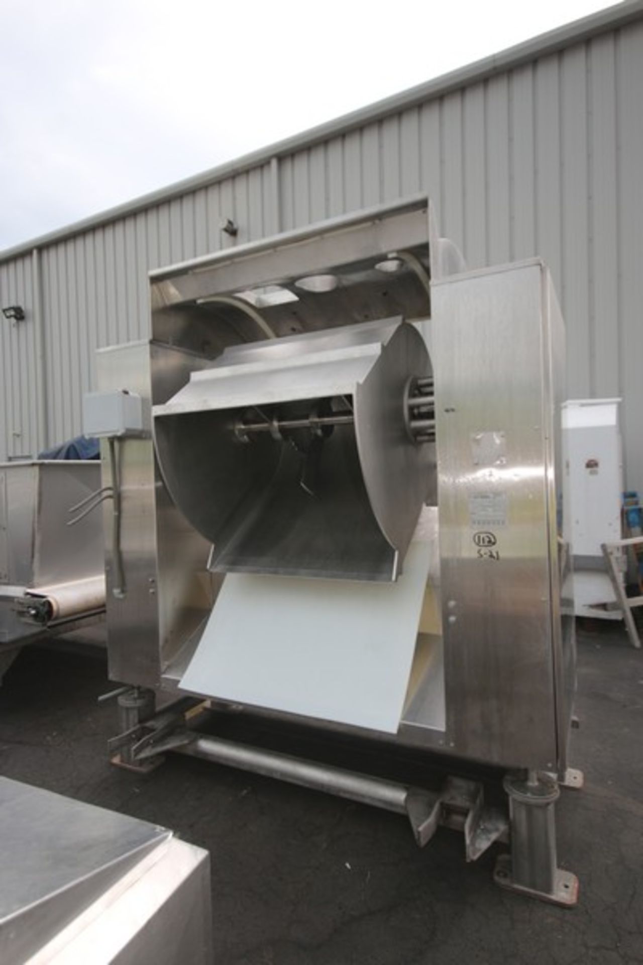 CasaHerrera 1,000 lb. S/S Dough Mixer,M/N HMM1000, S/N MX14081387, 460 Volts, 3 Phase, with Tilt, - Image 8 of 8