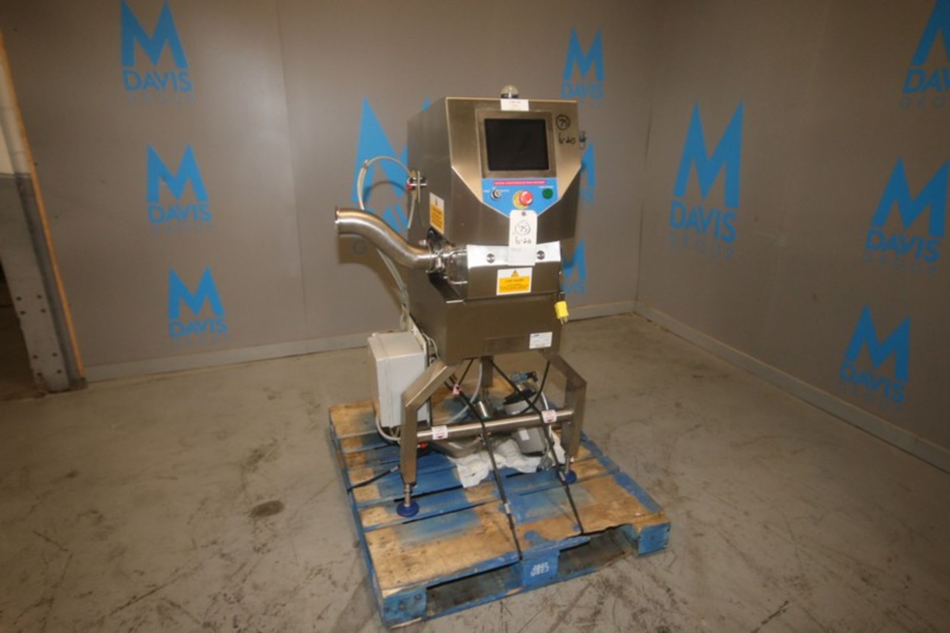 NEW 2017 Loma Flow-Thru Metal Detector, M/N X5,S/N BXR40011-58237F, with Aprox. 3-1/2" Dia. Clamp - Image 2 of 11