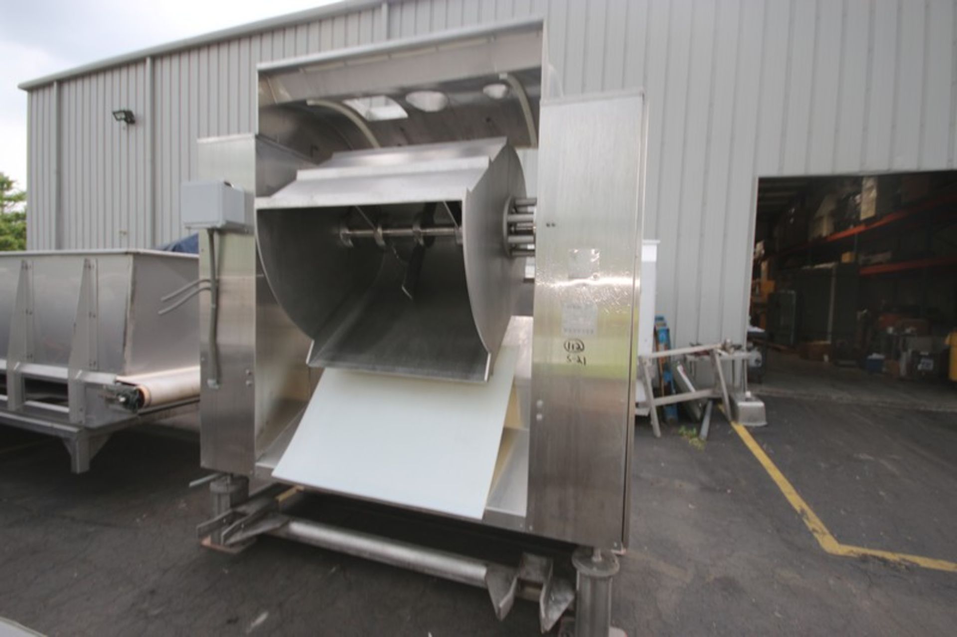 CasaHerrera 1,000 lb. S/S Dough Mixer,M/N HMM1000, S/N MX14081387, 460 Volts, 3 Phase, with Tilt,