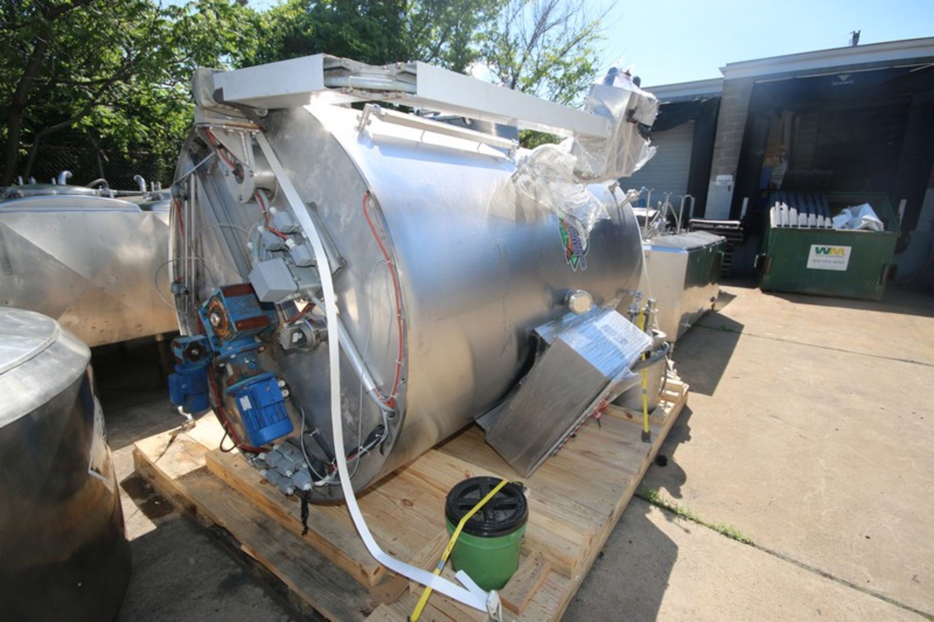 Munker/Braulogistik 15hL Combination Mash Tun/Kettle, M/N Brewhouse, S/N 1, 208 Volts, 3 Phase, with - Image 3 of 24