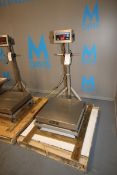 Doran S/S Digital Platform Scale,M/N 8000XLM, S/N XL845525, 115 Volts, with S/S Platform, Aprox. 24"