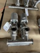 WCB 2" S/S Valve Cluster with (4) Valves(INV#69872 )(Located @ the MDG Auction Showroom in