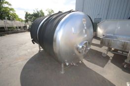 HDP Brewing System Aprox. 1,500 Gal. S/S JacketedTank, M/N CONDITIONING VESSEL 45 HL, S/N CV45