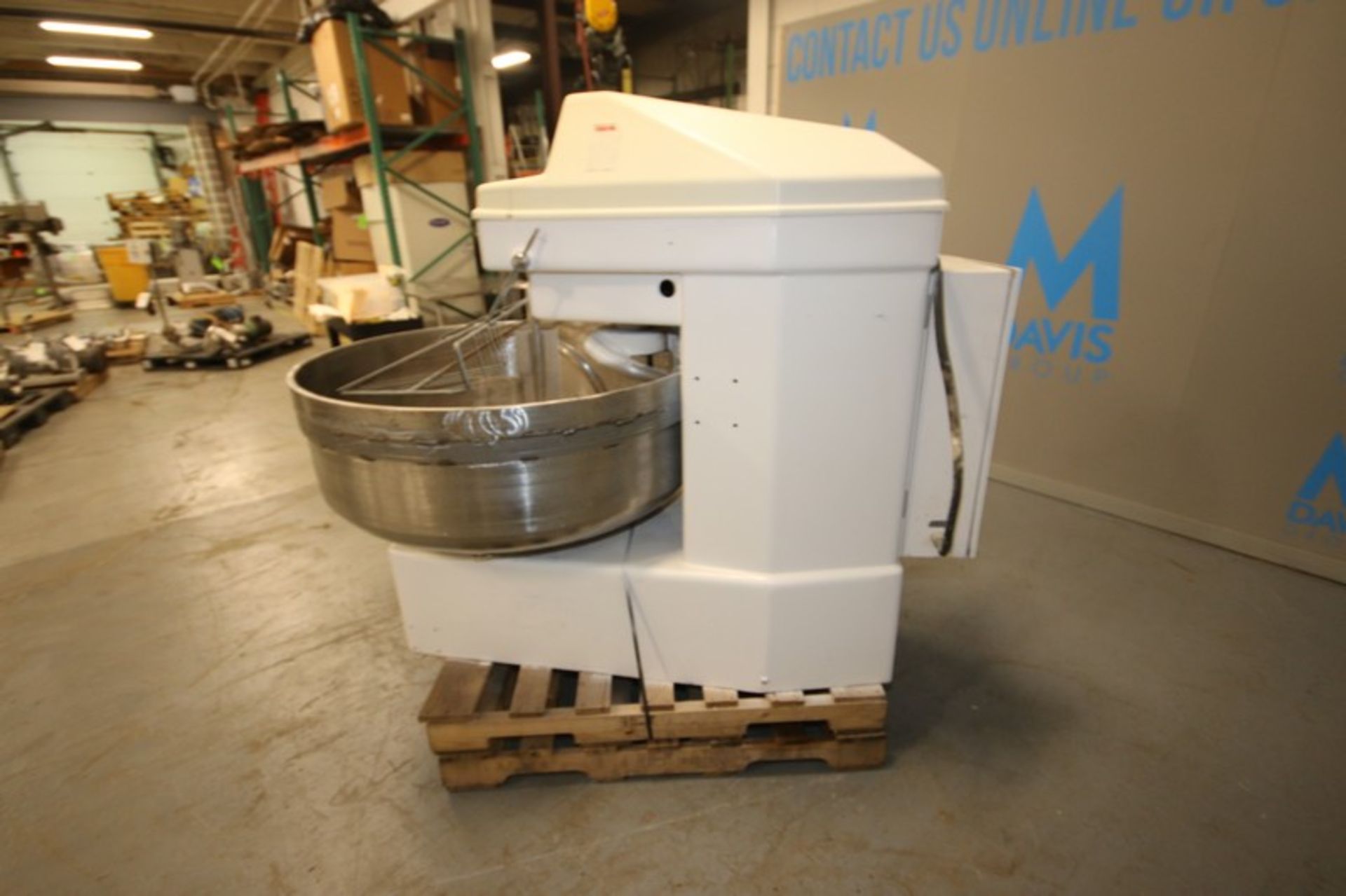 Sigma Aprox. 100 Gal. Spiral Mixer,M/N B250, with Aprox. 43" L x 18" D S/S Bowl (INV#68319)( - Image 3 of 6